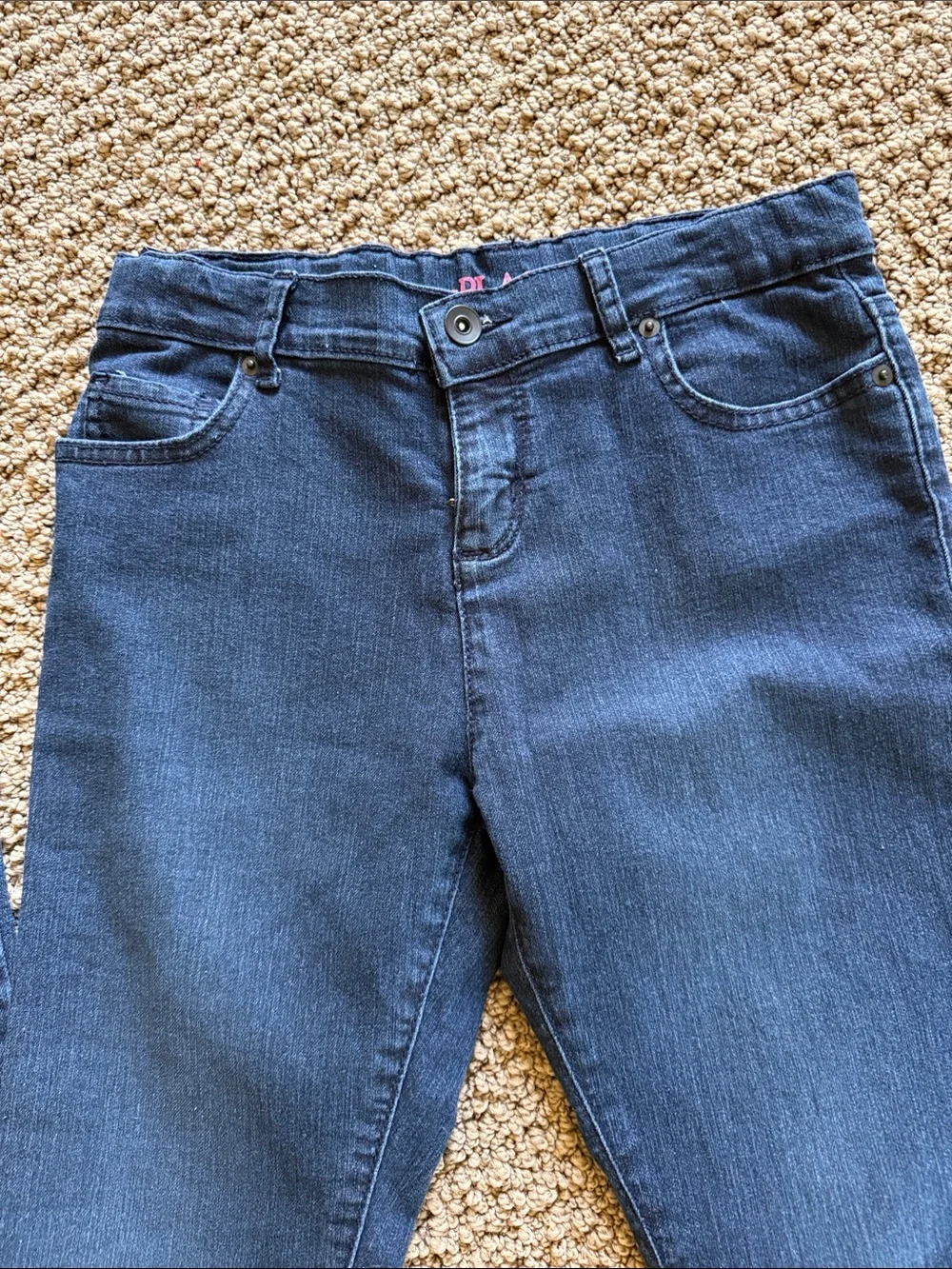 The Children’s place & crazy 8 girls denim adjustable jeans size 12 (3 pairs)